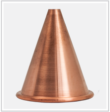 <b>Beaded cone</b><br>Material: 110 copper